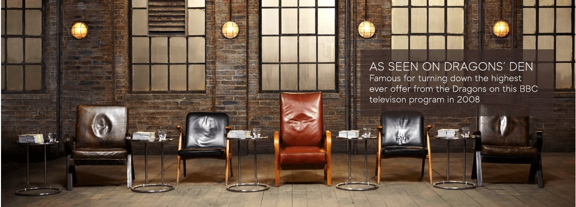 as seen on dragons den - the dragons den chairs
