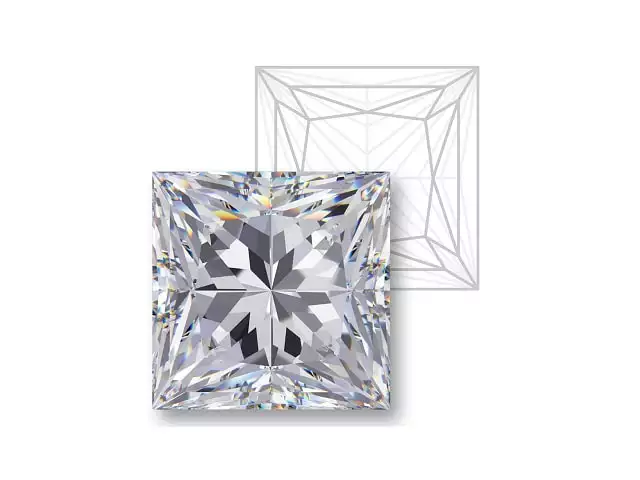 Shop Princess Cut Engagement Rings