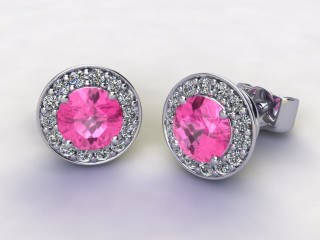 Pink Tourmaline and Diamond-HA-9610-24