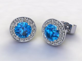Sky Blue Topaz and Diamond-HA-9610-38