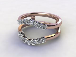 Diamonds 0.42cts. in 18ct Rose Gold