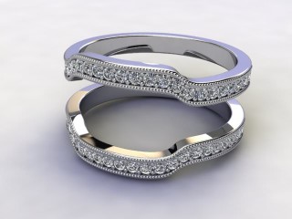 Diamonds 0.52cts. in 18ct White Gold