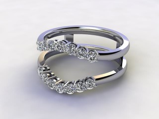 Diamonds 0.42cts. in 18ct White Gold