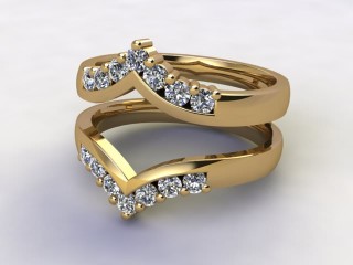 Diamonds 0.42cts. in 18ct Yellow Gold-77-181413