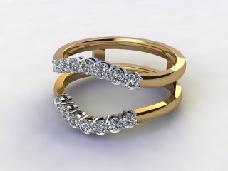 Diamonds 0.42cts. in 18ct Yellow Gold-77-181415