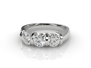 Engagement Ring: 3 Stone Round-01-0133-1001