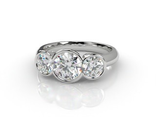 Engagement Ring: 3 Stone Round-01-0133-1006