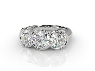 Engagement Ring: 3 Stone Round-01-0133-1009