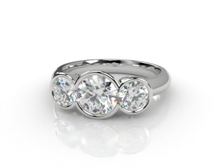 Engagement Ring: 3 Stone Round-01-0133-1019
