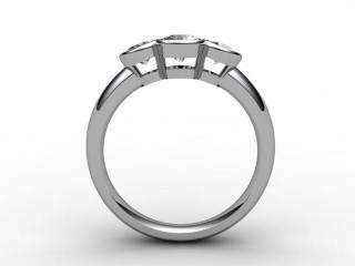 Engagement Ring: 3 Stone Round - 6