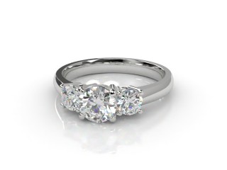 Engagement Ring: 3 Stone Round-01-0533-2308