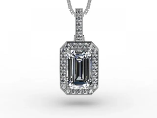 1.38cts. Certified Emerald-Cut Diamond 