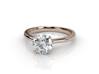 Engagement Ring: Solitaire Round-01-1400-0001