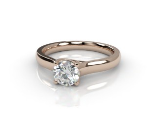 Engagement Ring: Solitaire Round-01-1400-1915