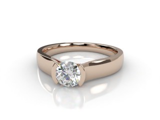 Engagement Ring: Solitaire Round-01-1400-2229