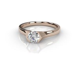 Engagement Ring: Solitaire Round-01-1400-2958