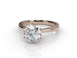 Engagement Ring: Solitaire Round-01-1400-2968