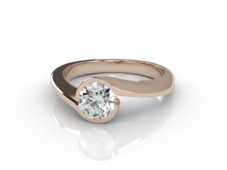 Engagement Ring: Solitaire Round-01-1400-6033