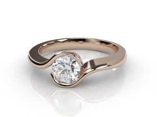 Engagement Ring: Solitaire Round-01-1400-6050