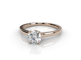 Engagement Ring: Solitaire Round-01-1400-6140