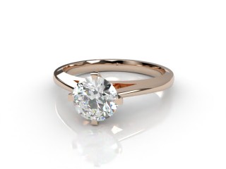 Engagement Ring: Solitaire Round-01-1400-6144