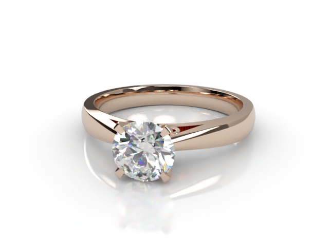 Engagement Ring: Solitaire Round-cut - Main Picture
