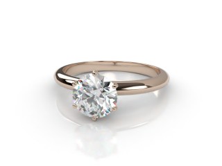 Engagement Ring: Solitaire Round-01-1400-6159