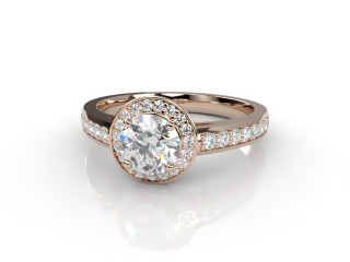Engagement Ring: Halo Cluster Round-01-1400-8211