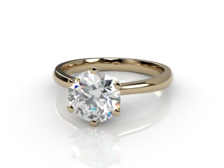 Engagement Ring: Solitaire Round-01-1800-2968