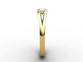 Engagement Ring: Solitaire Round - 6