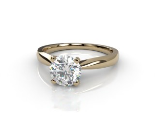 Engagement Ring: Solitaire Round-01-1800-6017