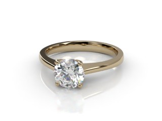 Engagement Ring: Solitaire Round-01-1800-6019
