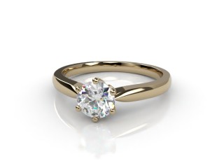 Engagement Ring: Solitaire Round-01-1800-6029
