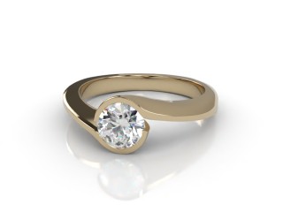 Engagement Ring: Solitaire Round-01-1800-6033