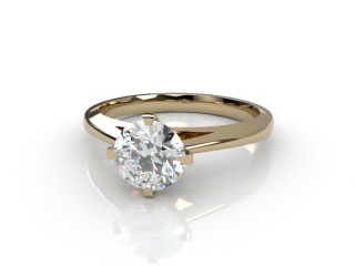 Engagement Ring: Solitaire Round-01-1800-6144