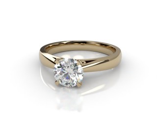 Engagement Ring: Solitaire Round-01-1800-6158