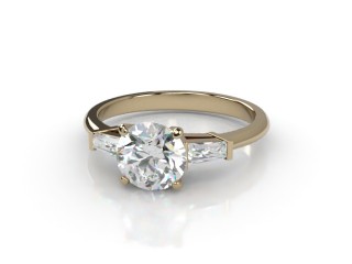 Engagement Ring: Solitaire Round-01-1802-3043