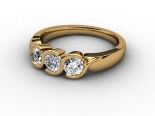 Engagement Ring: 3 Stone Round-01-1833-1011