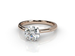 Engagement Ring: Solitaire Round-01-2400-0001