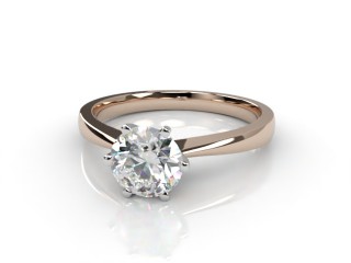 Engagement Ring: Solitaire Round-01-2400-2240