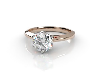 Engagement Ring: Solitaire Round-01-2400-6006