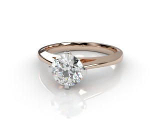 Engagement Ring: Solitaire Round-01-2400-6144