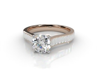 Engagement Ring: Solitaire Round Diamond-01-2422-6163