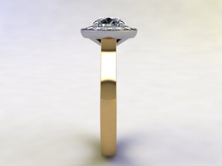 Certificated Round Diamond in 18ct. Gold - 6