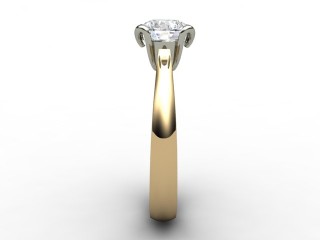 Engagement Ring: Solitaire Round - 6