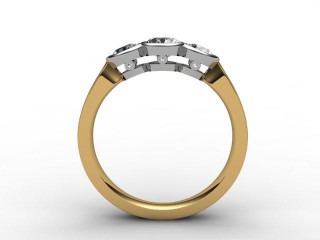 Engagement Ring: 3 Stone Round - 6