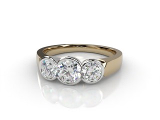 Engagement Ring: 3 Stone Round-01-2833-1010