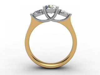 Engagement Ring: 3 Stone Round+ - 6