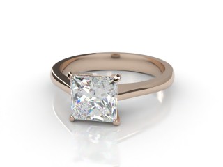Engagement Ring: Solitaire Princess-Cut-02-1400-6051