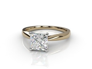 Engagement Ring: Solitaire Princess